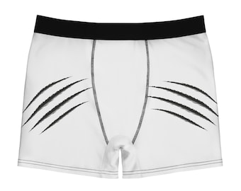 Kratzmark Werwolf-Boxershorts | Allover-Druck