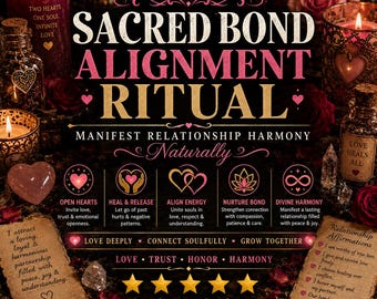 Sacred Bond Alignment Ritual for Relationship Harmony & Loving Connection Energy