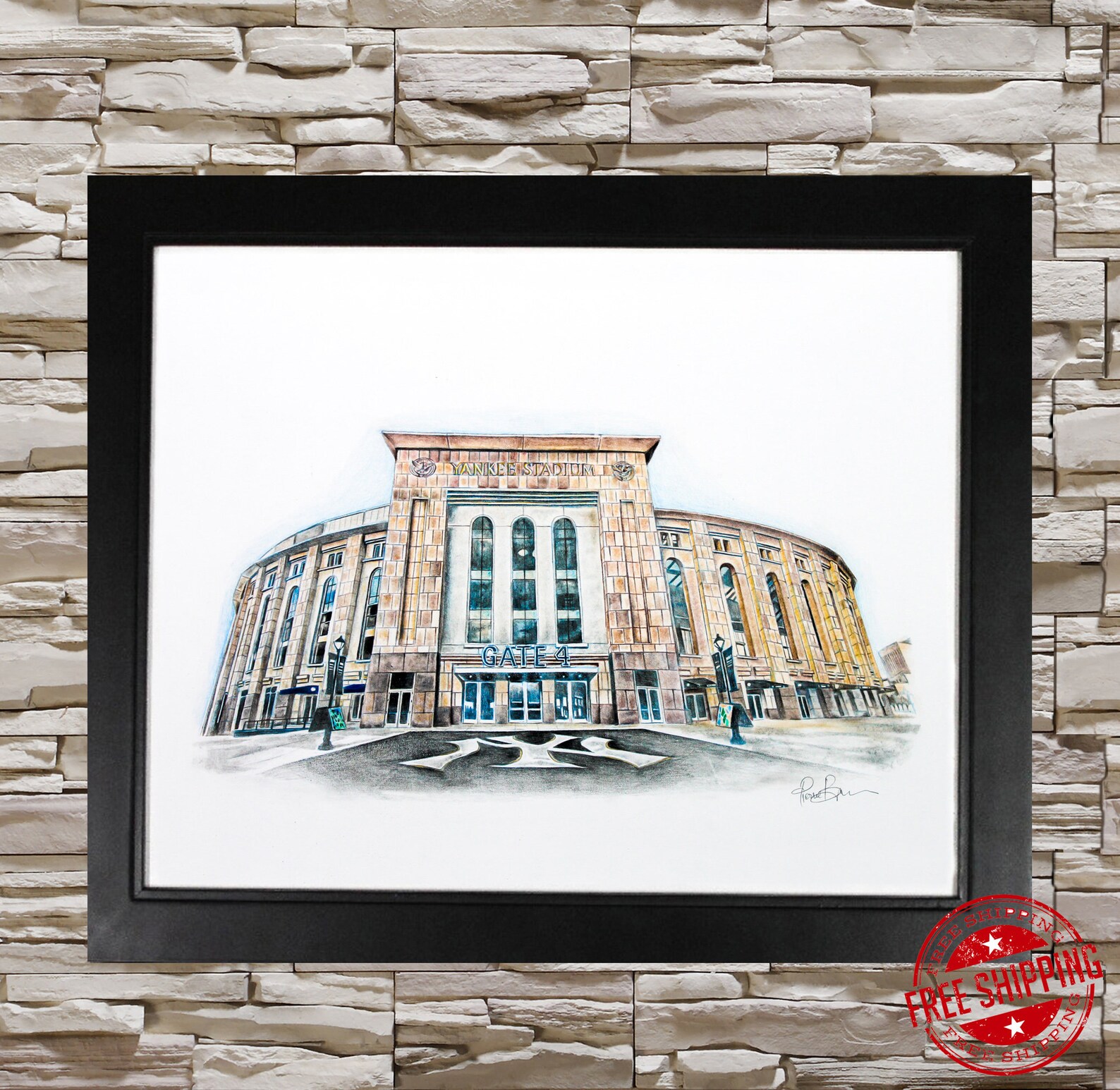 New York Yankees Wall Art Yankees Art Prints Ny Yankees - Etsy