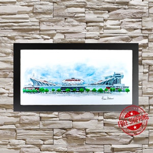 kansas city chiefs art  chiefs decor chiefs gift chiefs fan gifts