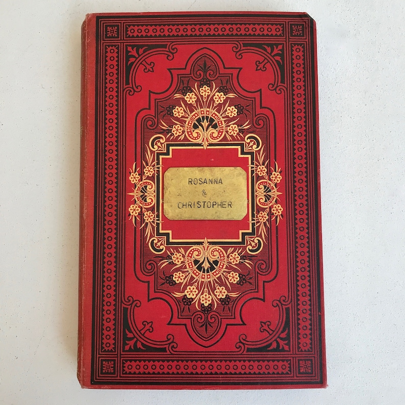 Unique Custom Guestbook made from rebound Antique French Books Anniversary Keepsake Honeymoon Journal Fairytale Wedding Guest Books