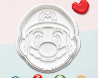 Cortador de sándwiches y sello de Super Mario