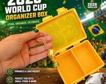Caja organizadora personalizada – Estuche de almacenamiento impreso en 3D para objetos de colección – Edición especial 2026