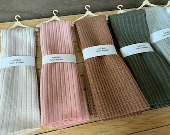 1:12 Miniatur Strickdecke für Puppenhaus oder Sofa