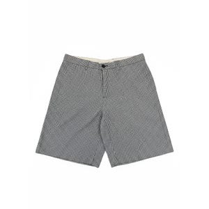 Ben Sherman EC1 Slim Fit Chino Shorts Men's 33 Black White Gingham Check Plaid Bild 8