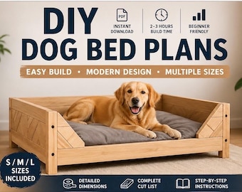 DIY Dog Bed Plans