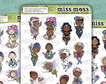 Miss Moss Best Sellers Assortment Sampler Vinyl Planner Stickers