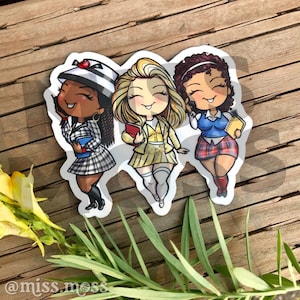 Clueless 90&#39;s Movie Waterproof Vinyl Decal - Miss Moss Gifts