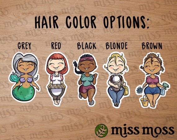 Planner Girl Stickers Tan Latina Skin Plus Size Curvy Etsy