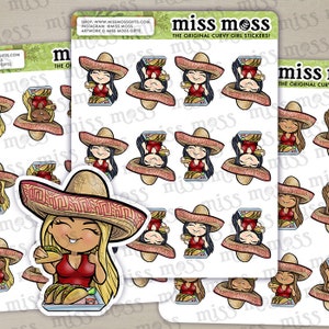 Pegatinas de planificador personalizables de vinilo de Taco Tuesday - Me encantan los tacos