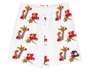 Red Thorns Tropical Shorts – Leave Inspired Summer Edition