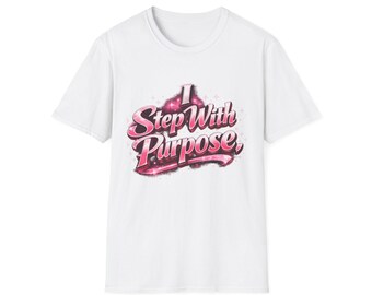 Inspirerend T-shirt roze T-shirt met tekst