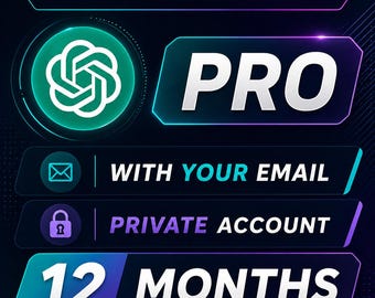 Chatgpt Pro - Garanzia annuale di 12 mesi