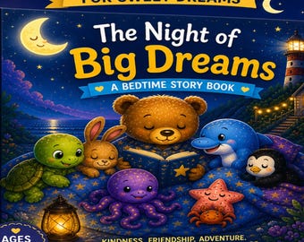 Boek met verhalen voor het slapengaan: The Night of Big Dreams