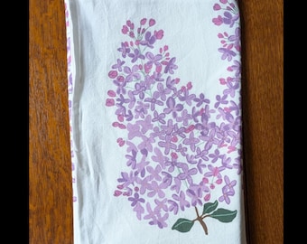 Lilac Tea Towel