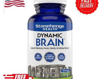 Dynamic Brain Health supplement, Clarity Nootropic, Focus, supports energy