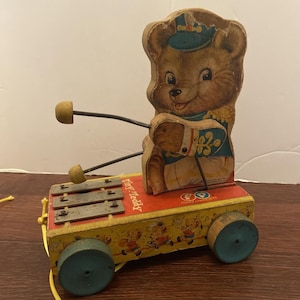 Tiny Teddy Xylophone Fisher Price - Etsy
