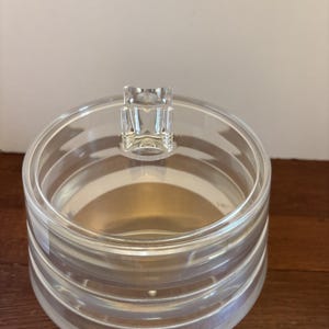 Vtg Lucite Eiskübel & Deckel Arch Alfio Di Bella Italien Anthropologie Bild 2
