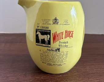 Empty White Horse Whiskey Bottle With Box - Etsy