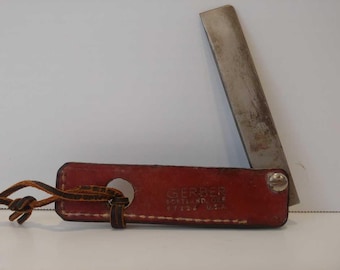 Afilador de cinceles Gerber Steel Hone antiguo, Portland, Oregón 97223