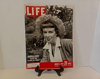 Revista Vintage Life - Perfil de Jackson Pollock - 8 de agosto de 1949, Condado de Fairfield