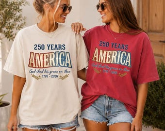 Camiseta cristiana con la bandera estadounidense, camiseta patriótica de fe y libertad, camiseta del 250 aniversario de EE. UU., camiseta gráfica de América de 1776, regalo del 4 de julio