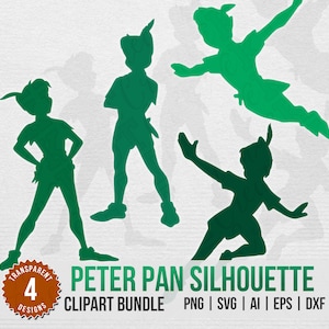 Peter Pan Clip Art / SVG Shapes