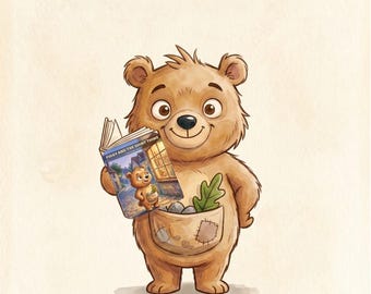 Libro illustrato sui soldi per bambini / Risparmio, guadagno e donazione (età 5-8 anni) (download PDF)