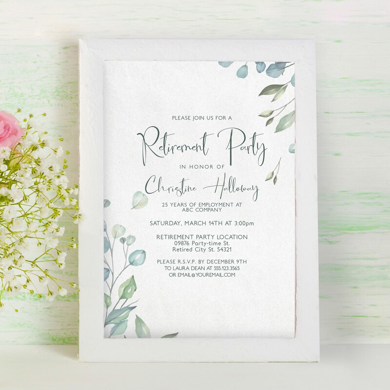 Farewell Lunch Invitation - Etsy