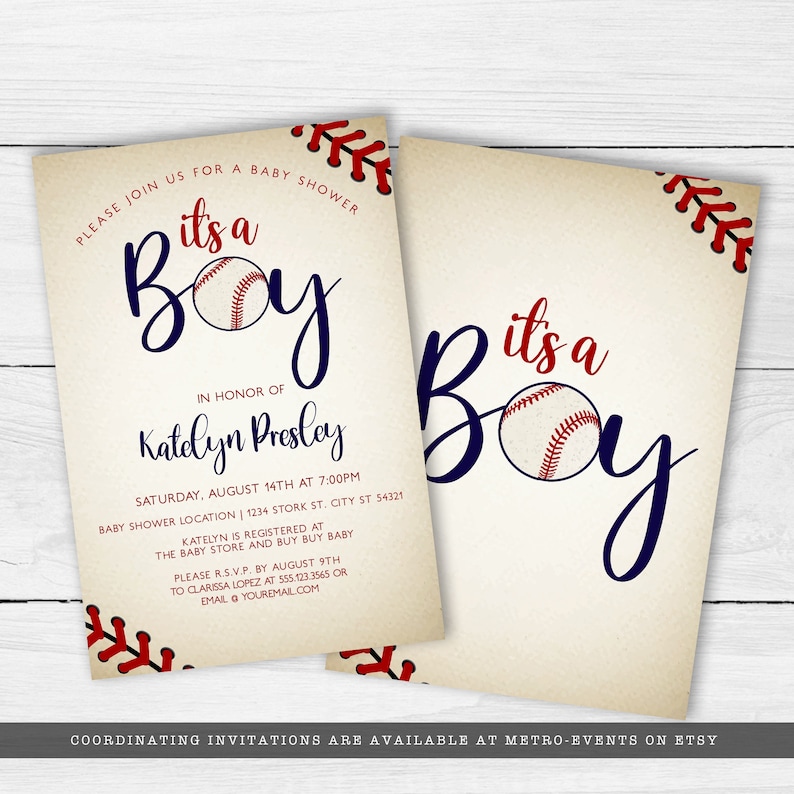 Instant Download Corjl Template Vintage Baseball Thank You Card Printable Thank You Card Baseball Thank You Card Sports Thank You Notes