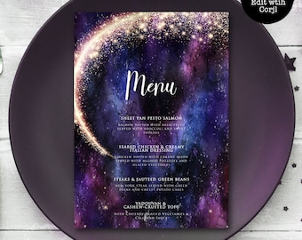 Moon Menu Etsy Moon Menu Etsy