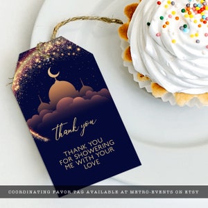 Elegant Arabian Nights Birthday Party Invitations, Printable Arabian Nights Invitation, Instant Download, Printable Invite, Corjl Invitation image 7