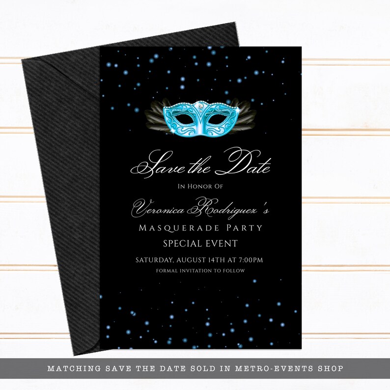 Masquerade Party Sign, Printable Welcome Sign, Editable Welcome Party ...