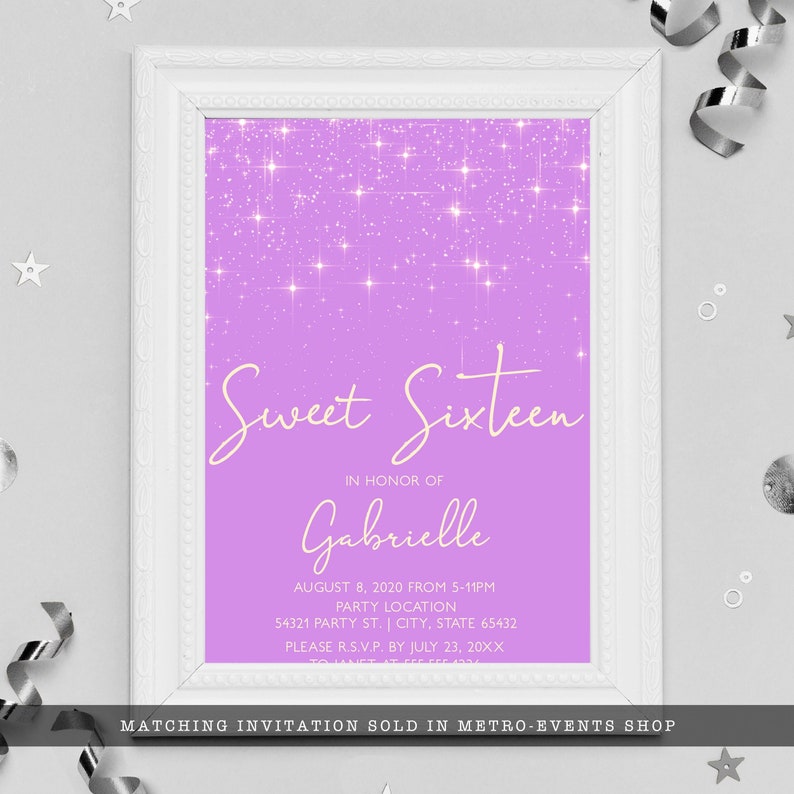 Editable Card Lavender Glitter Thank You Cards Corjl Custom Thank You Cards Thank you Cards Thank You Notes Printable Thank You Card