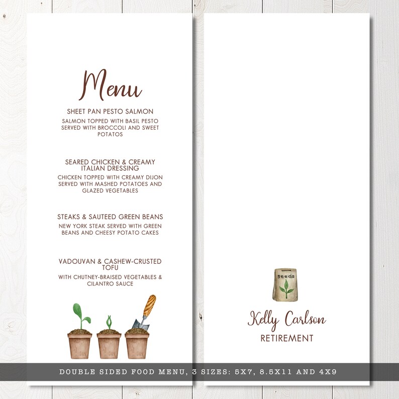 Editable Food Menu Garden Party Menu Garden Party Food Menu Etsy Editable Food Menu Garden Party Menu Garden Party Food Menu Etsy