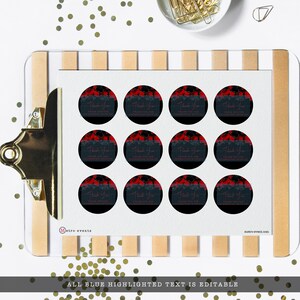 Roll the dice, throw down your royal flush it's casino night! Fun and elegant adult party gift tags are designed with a black background with hearts, spades, diamonds, and clubs' upper frame. Designed by MetroEvents