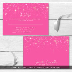 Pink Welcome Signs, Sweet Sixteen, Printable Party Sign, Instant ...