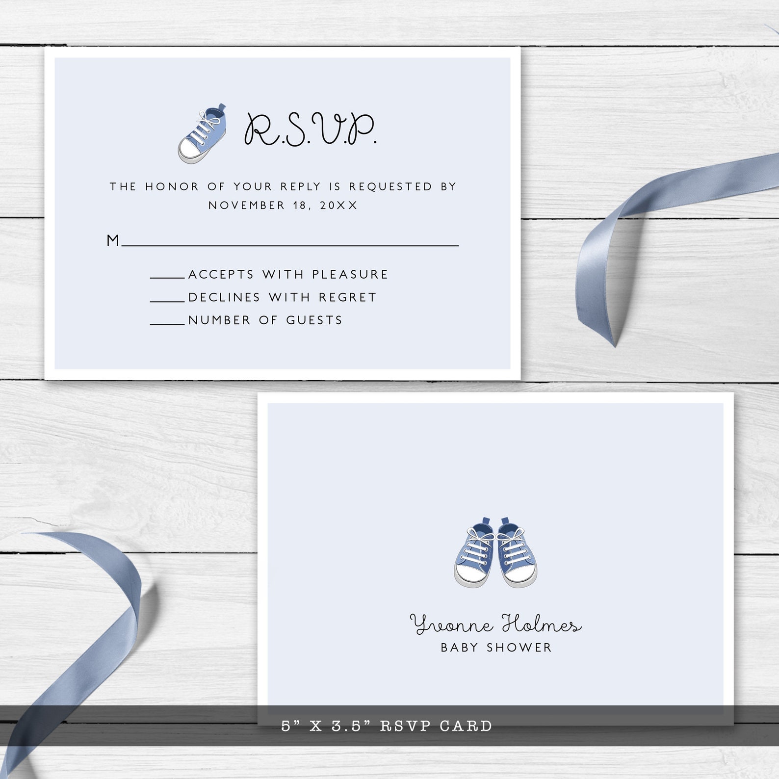 Blue Baby Shower Rsvp Card Baby Shoe RSVP Card RSVP Card Etsy Blue Baby Shower Rsvp Card Baby Shoe RSVP Card RSVP Card Etsy