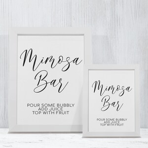 Black and White Sign Kit, Modern Signs, 4 Printable Wedding Signs ...