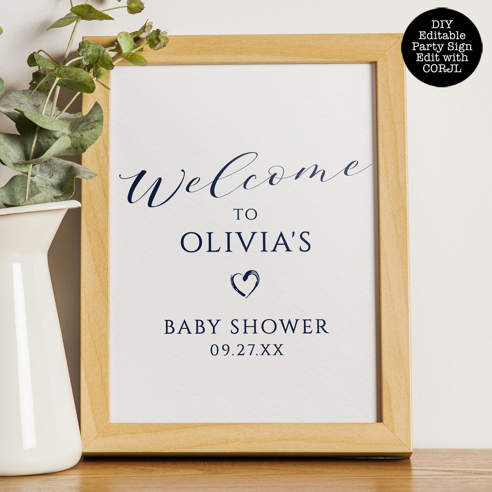 Navy Sign Printable Sign Custom Sign Etsy