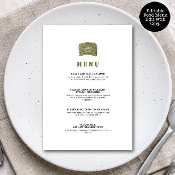 Military Food Menu Army Themed Dinner Menu Food Menu Dinner Menu military-food-menu-army-themed-dinner-menu-food-menu-dinner-menu