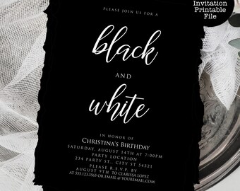 Black White Party Black White Party
