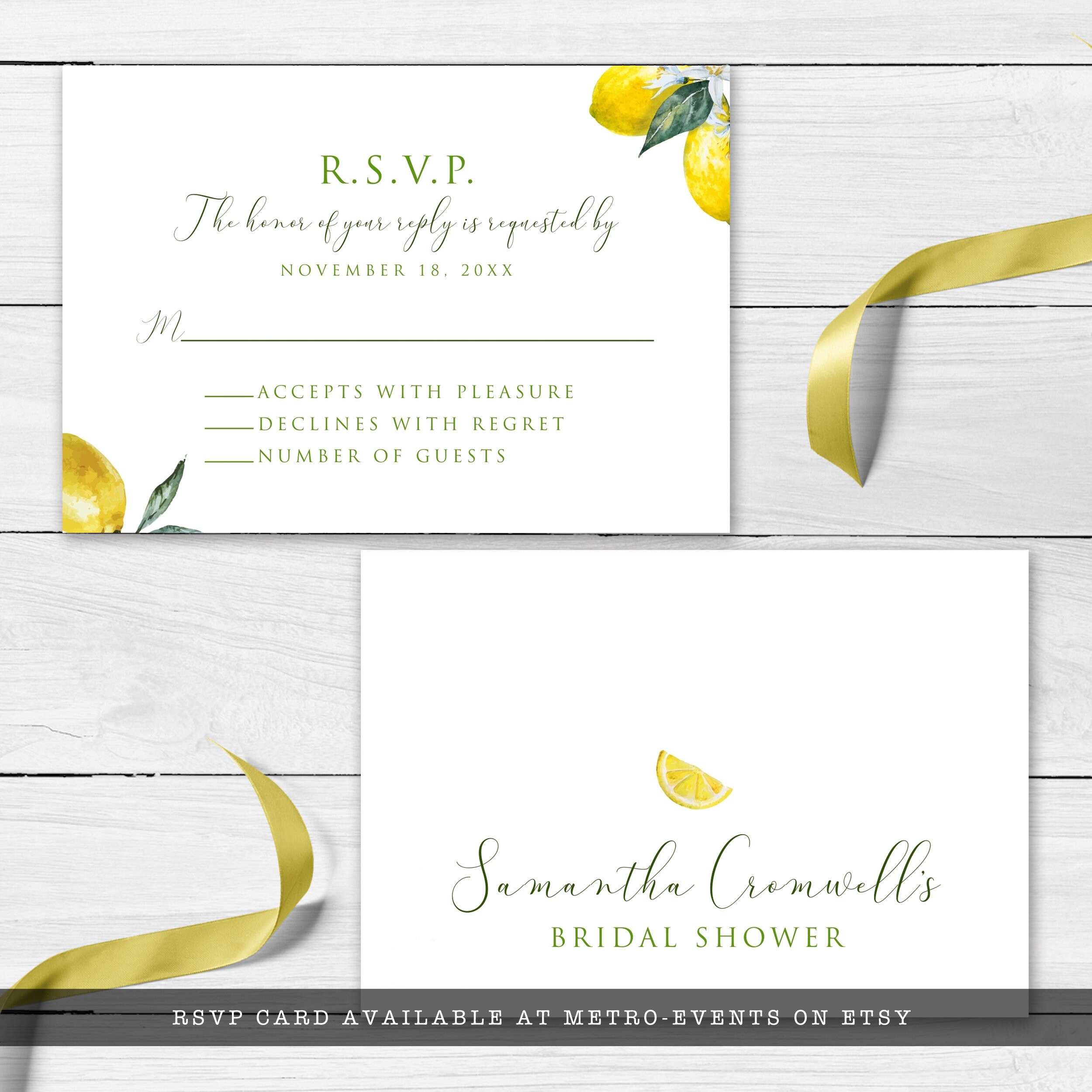 Lemon Favor Tag, Lemon Gift Tags, Printable Favor Tags