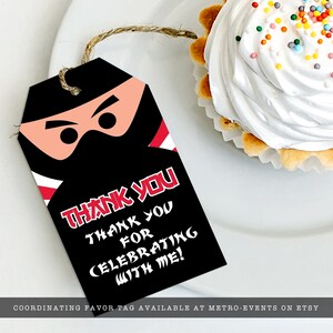 Ninja Thank You Cards, Thank You Card, Warrior Thank You Cards, Ninja Warrior Thank You Cards, Ninja Kid Thank You Cards, Thank You Notes image 8