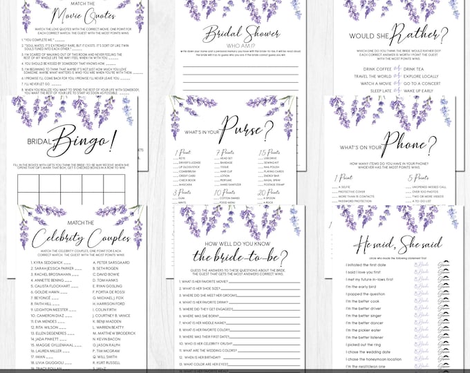 Bride to Bee Bridal Shower How Well Do You Know the Bride (printable ...