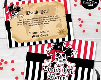 Pirate Thank You | Etsy