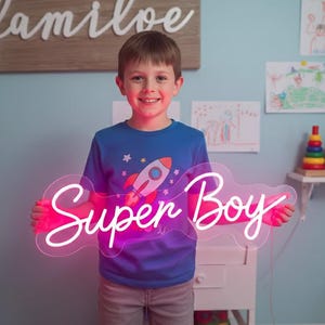Anpassad neonskylt, neonskylt för barn, neonskylt med namn, anpassade presenter, personlig neonskylt, heminredning, väggdekor, anpassad skylt, LED-neonljus