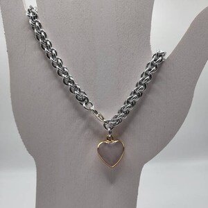 Plus size jewelry 9.5 inch rose quartz heart light chain anklet or bracelet