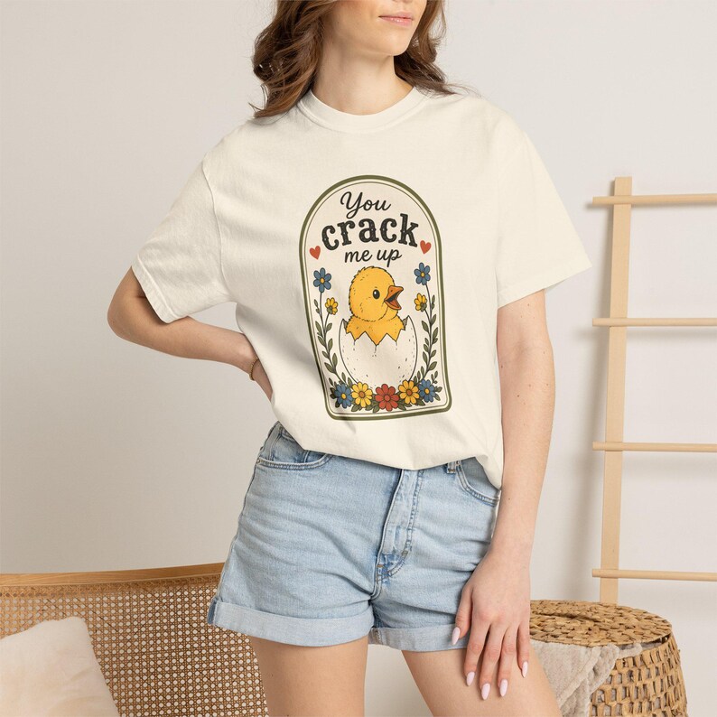 You Crack Me Up — Hatching Chick Tee