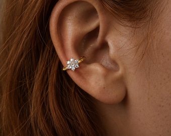 Marquise Cartilage Earring 925 Sterling Silver